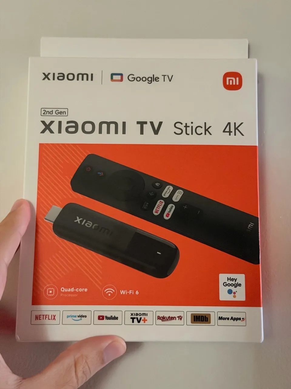 Xiaomi TV Stick 4K 2Gn Novo 