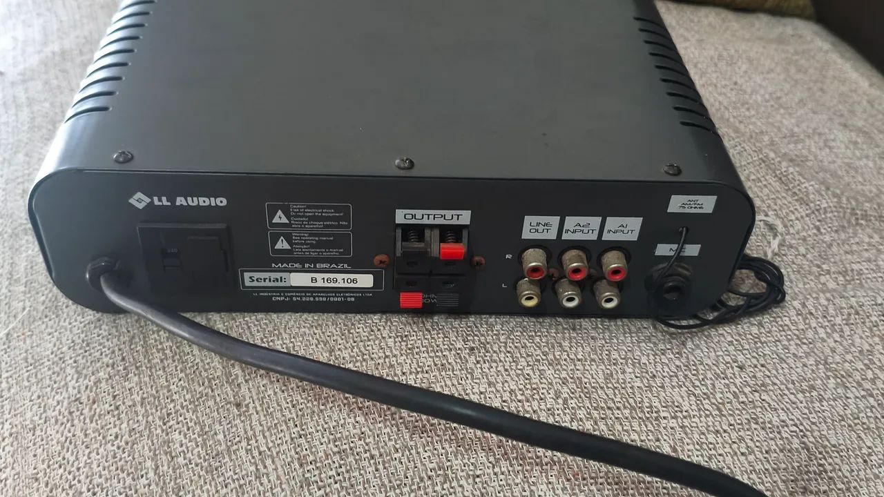 Amplificador Ab100 LL para reparo - Foto 4