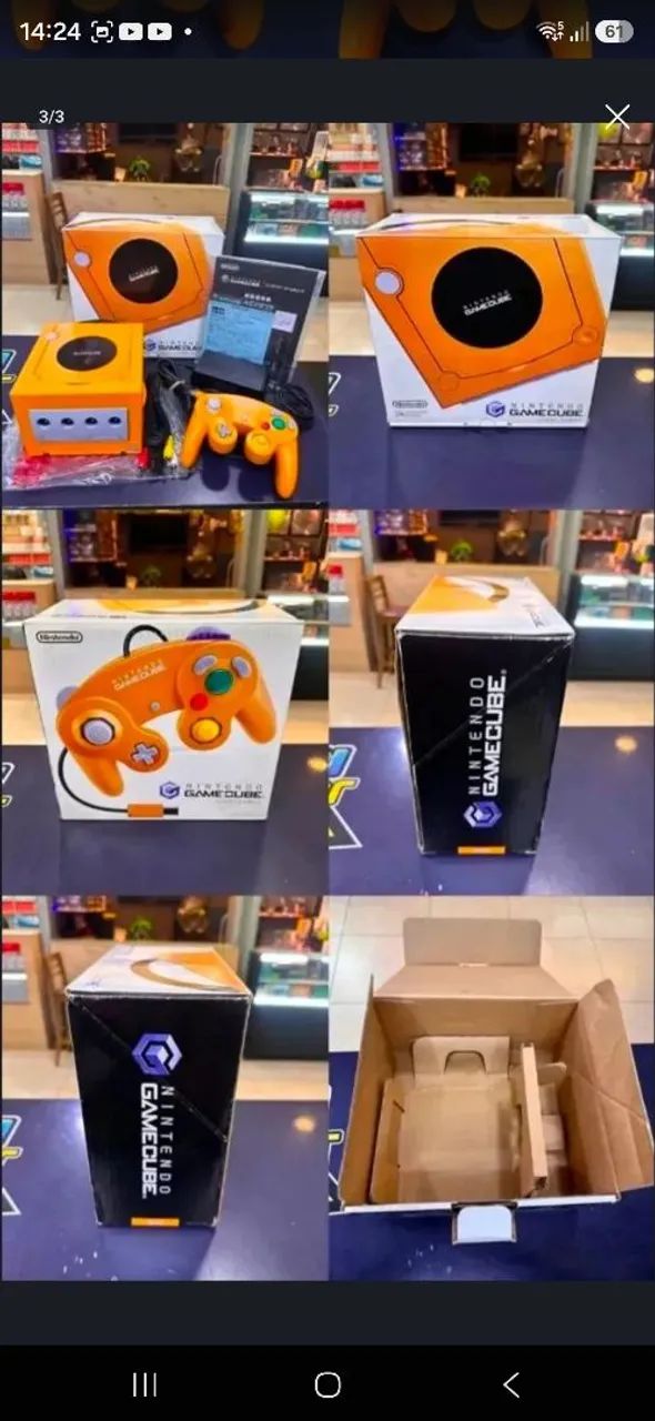 Game Cube completo e desbloqueado! - Foto 3