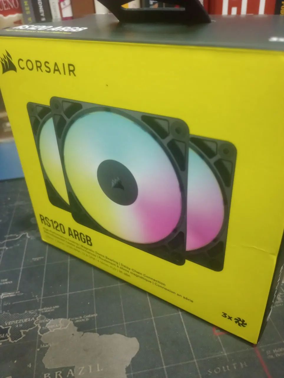 Kit 3 Fans Corsair novas na caixa 