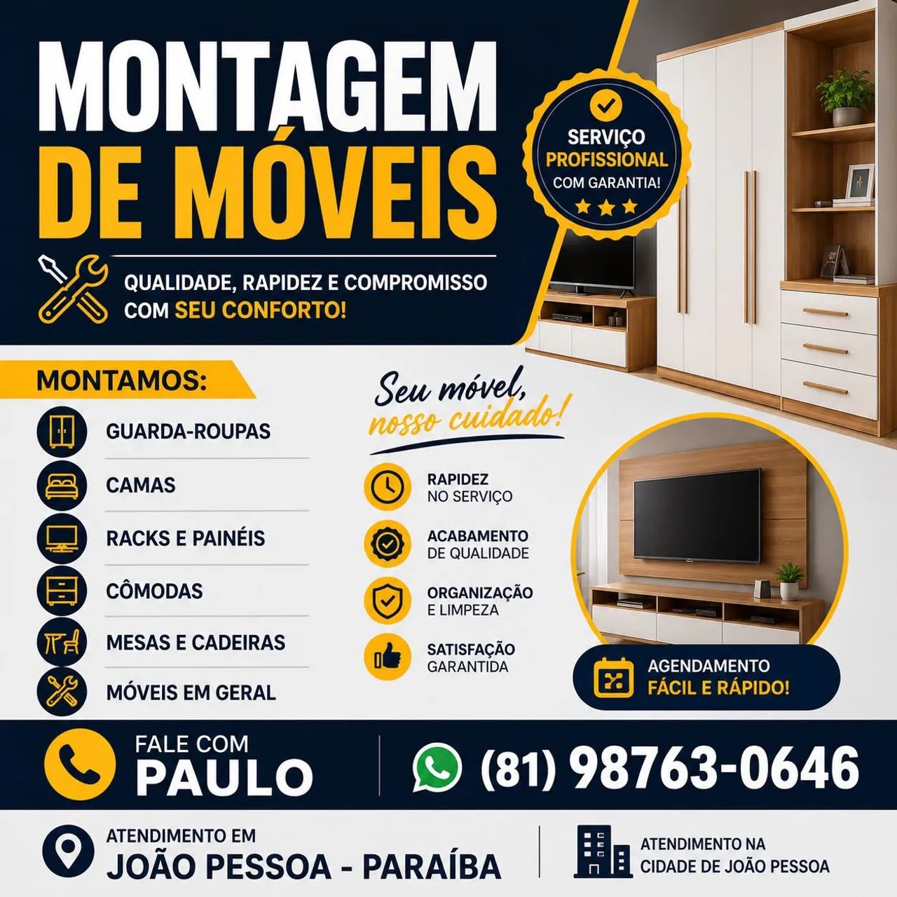 Montagem de móveis 