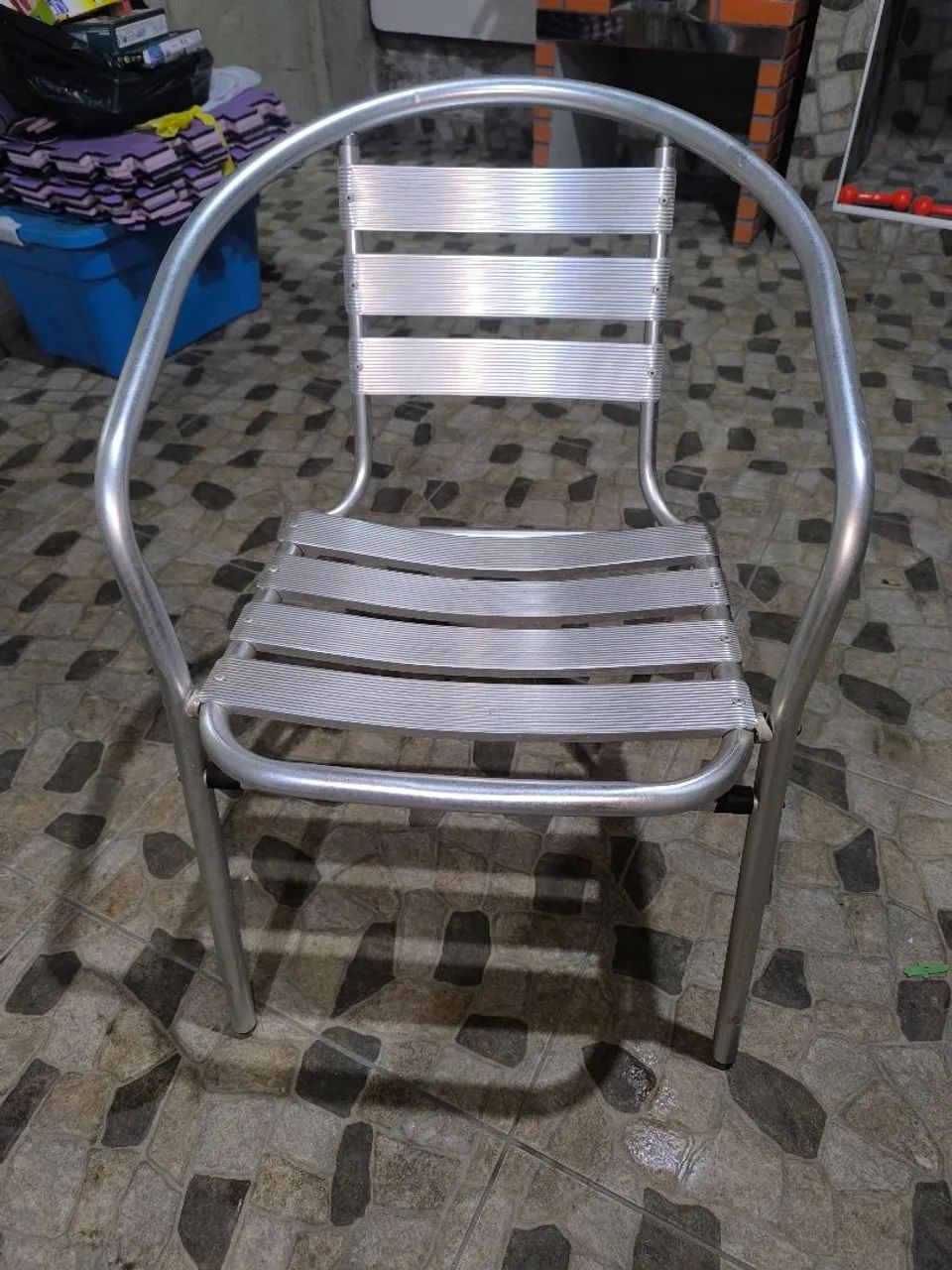 Cadeira de Jardim Aluminio - Foto 3