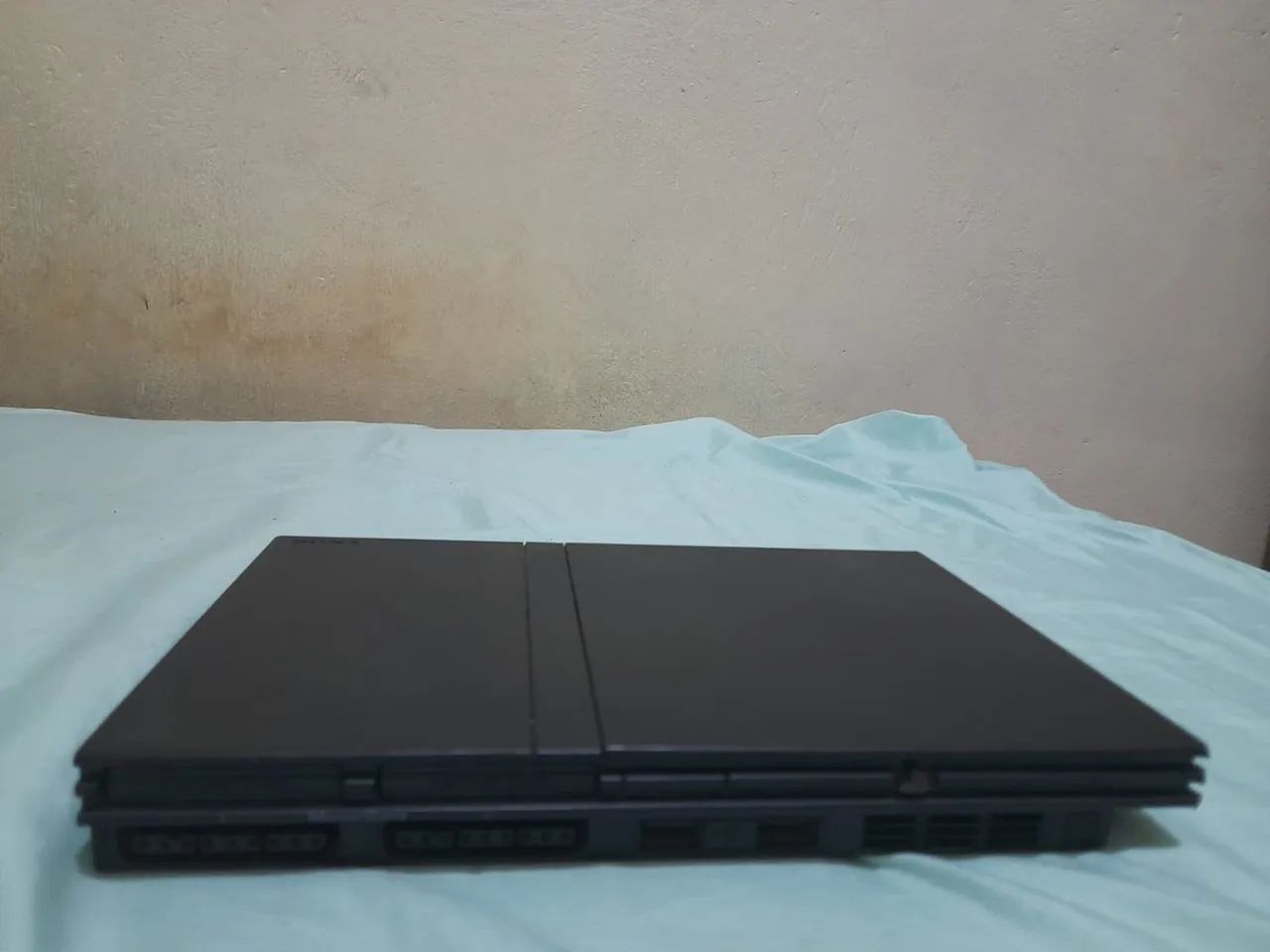 Playstation 2 com 2 controles, pendrive e memóry card 