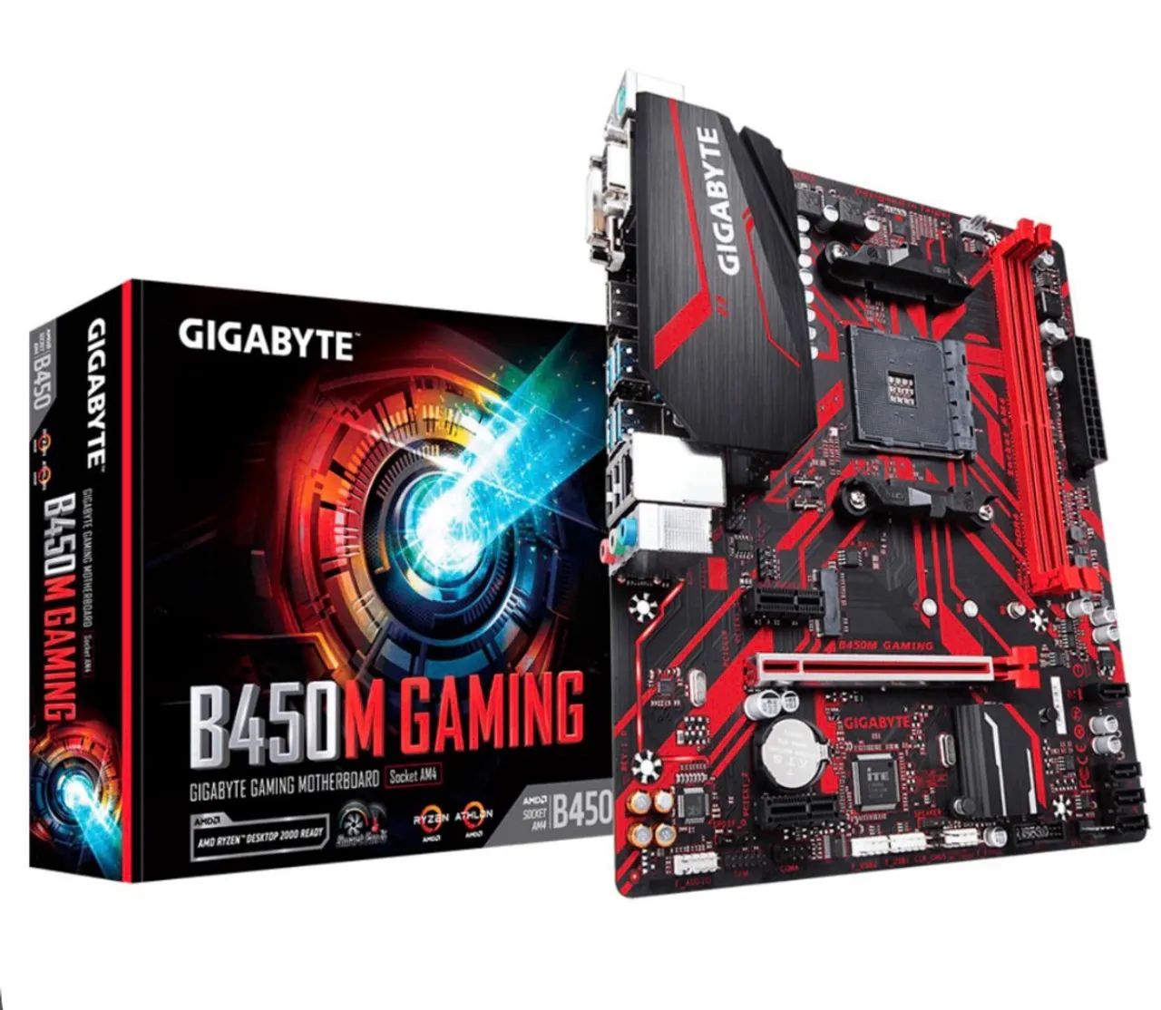 Placa mãe B450m gaming ótimo custo benefício 