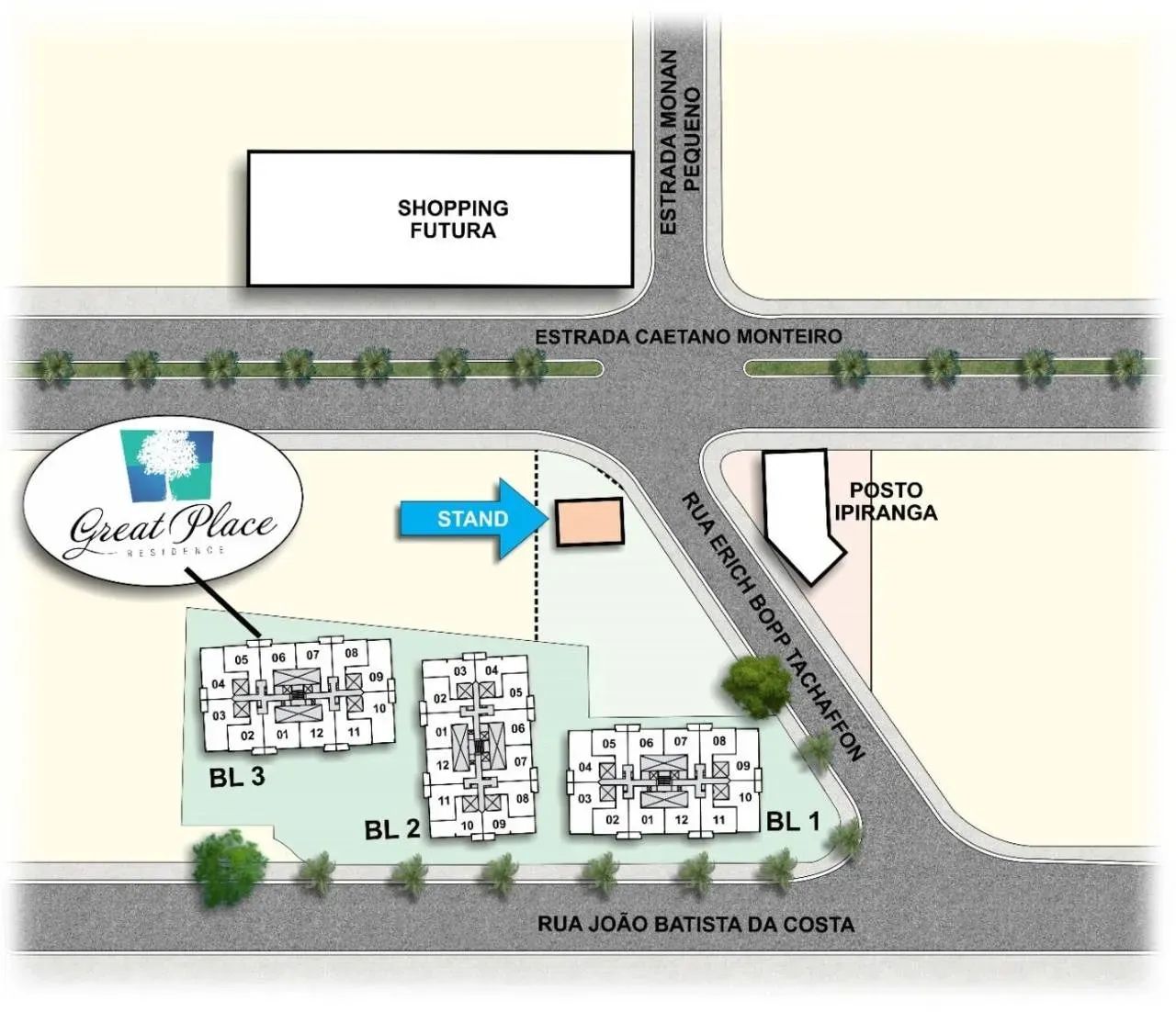 Great Place Residence, com 1 a 3 quartos, 59 a 135 m² - Foto 5