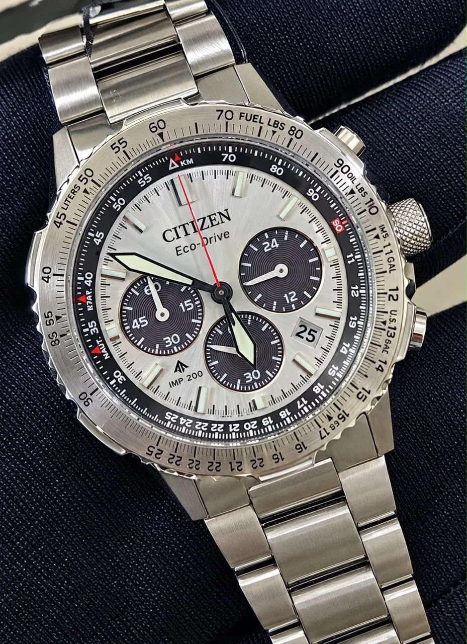 Relógio Citizen Promaster Navihawk Eco-Drive CA4660-61A - Completo na Caixa