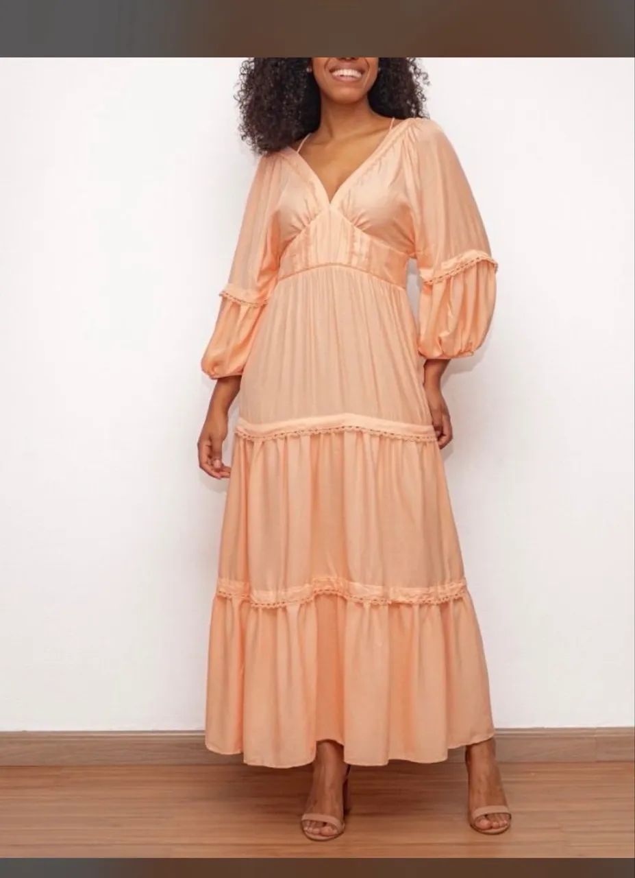 Vestido mídi Dimy  - Foto 2