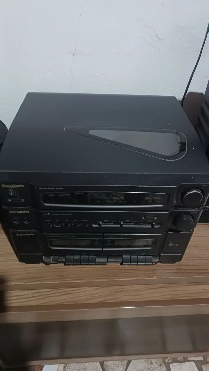Rádio de disco de vinil Gradiente 