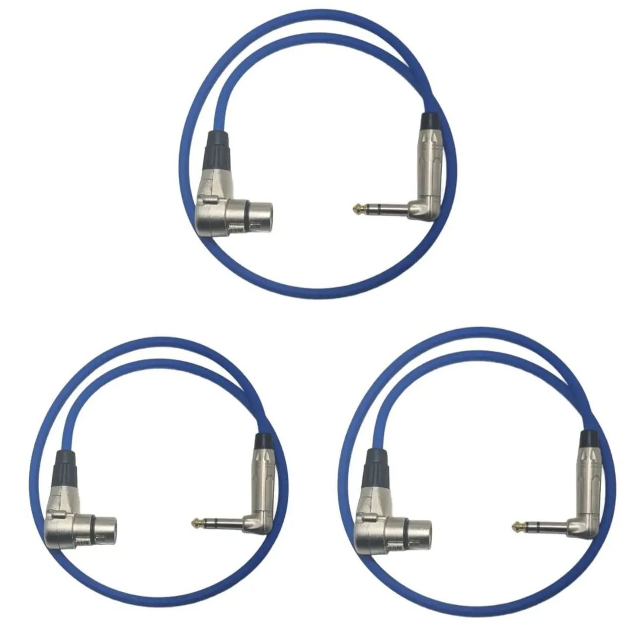 Kit com 11 Cabos Prontos 90° Para Console UI24, UI16, UI12 - Foto 4