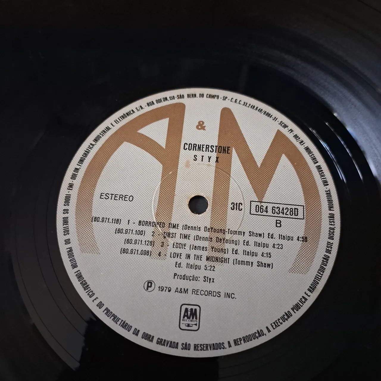 LP/Disco de Vinil Styx - Cornerstone (1979, Capa Dupla) - Foto 5