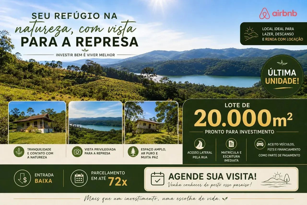 Lote Perfeito para Investimento / Aceito Veículos e FGTS