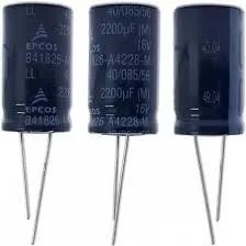 KIT 38x Capacitor Eletrolítico EPCOS 2200uF 16V 105°C