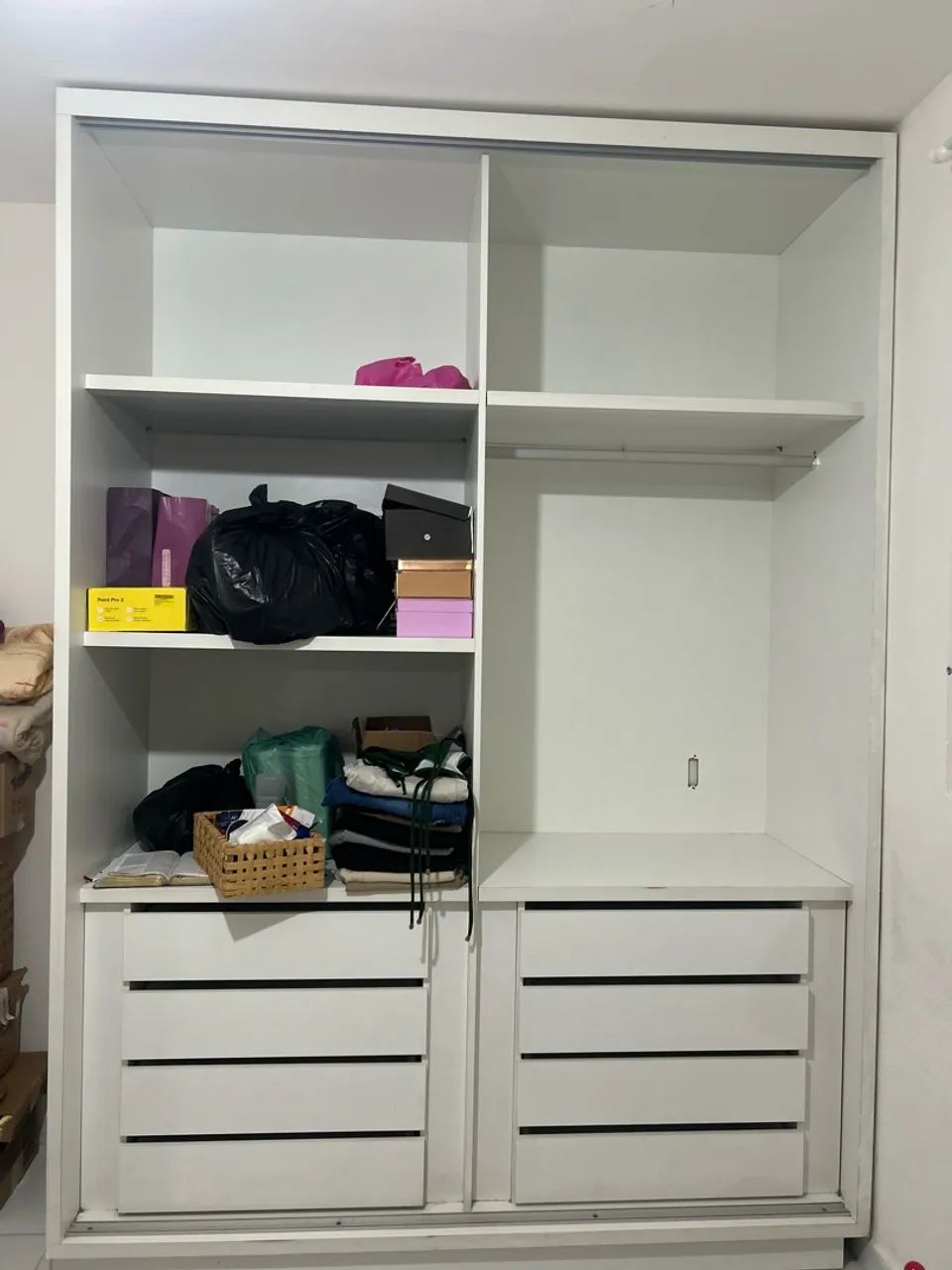 Guarda roupa projetado 