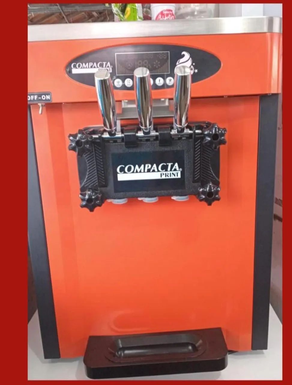 Máquina de Sorvete Expresso compacta Soft Mix compacta Print  - Foto 2