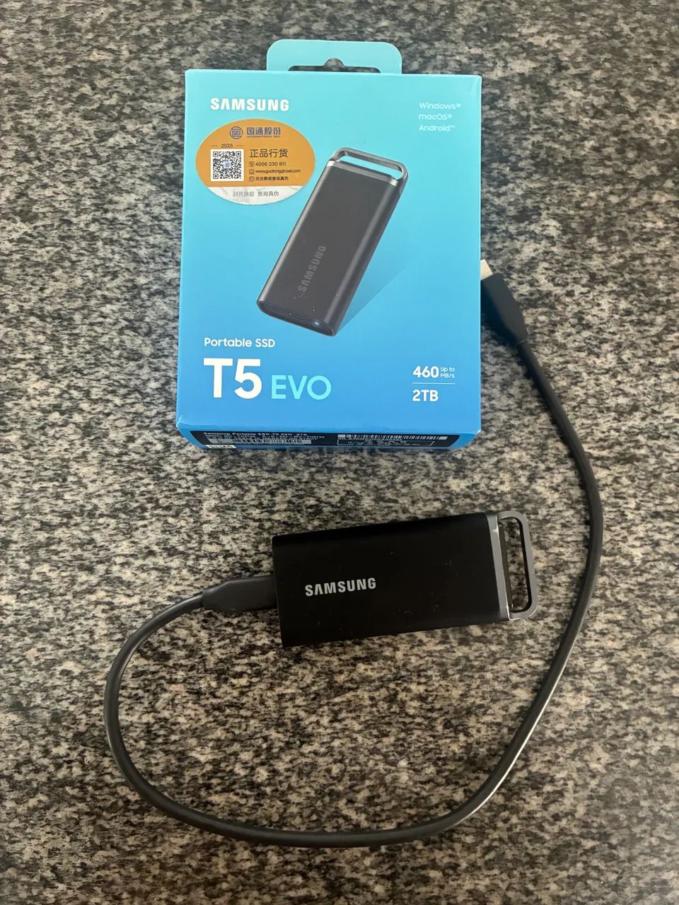 SSD Samsung T5 EVO 2TB  - Foto 2