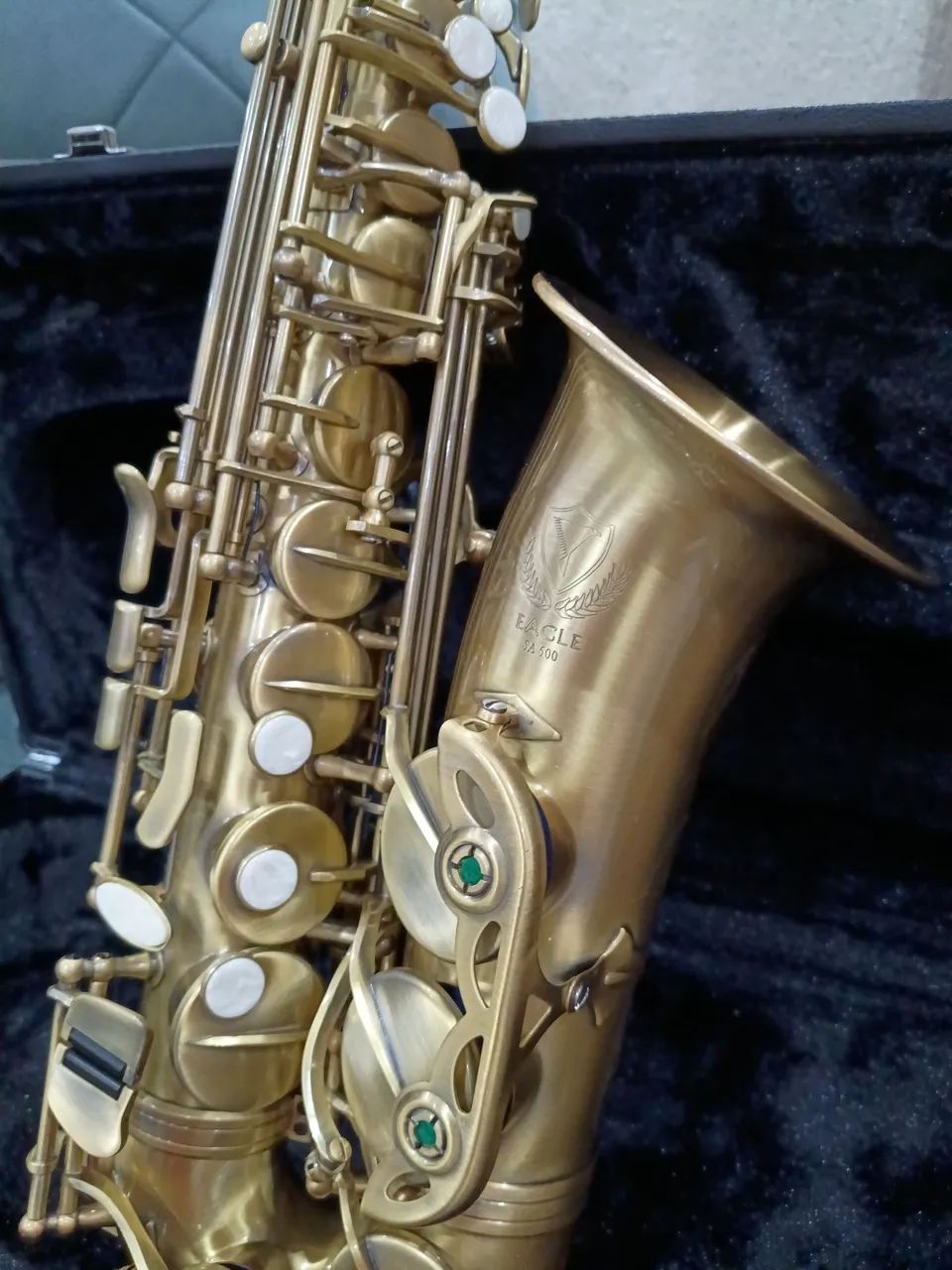 Sax alto Eagle SA 500 impecável  - Foto 2