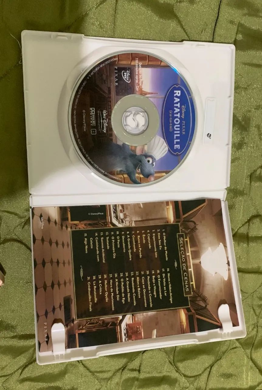 Filme Ratatouille para Colecionador-Original Usado - Foto 2