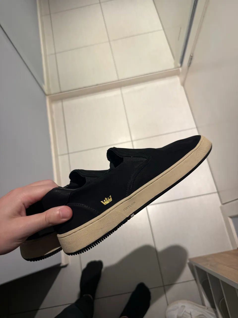 Slip on Osklen Nobuck 42 - Foto 4