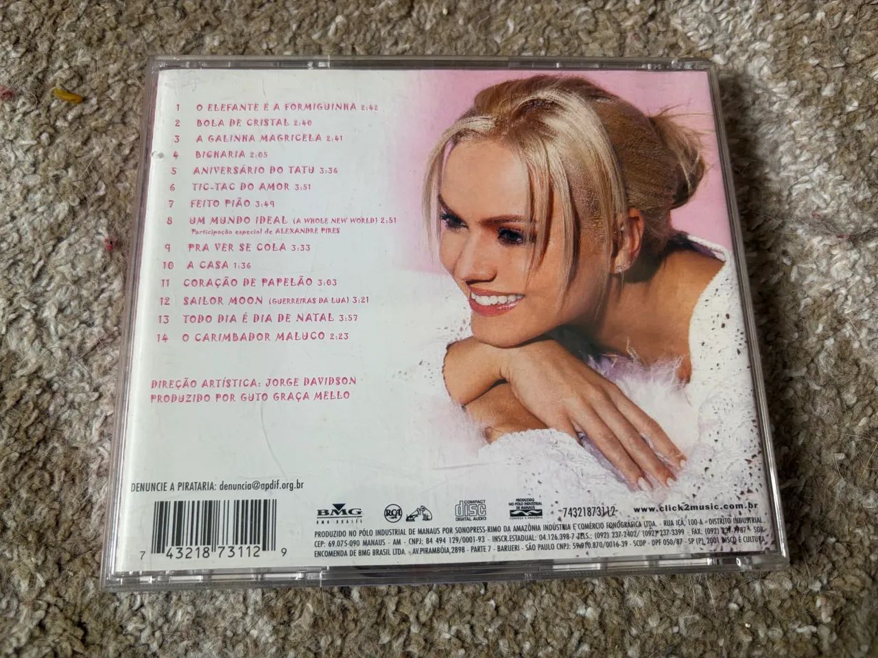 CD Eliana - 2001 (Com adesivos) - Foto 2