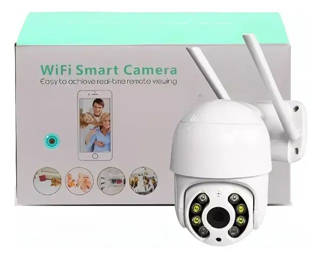 Câmera Lente Simples IP Segurança Externa Wifi Noturna Ip66 FHD Icsee (LEIA À DESCRIÇÃO)