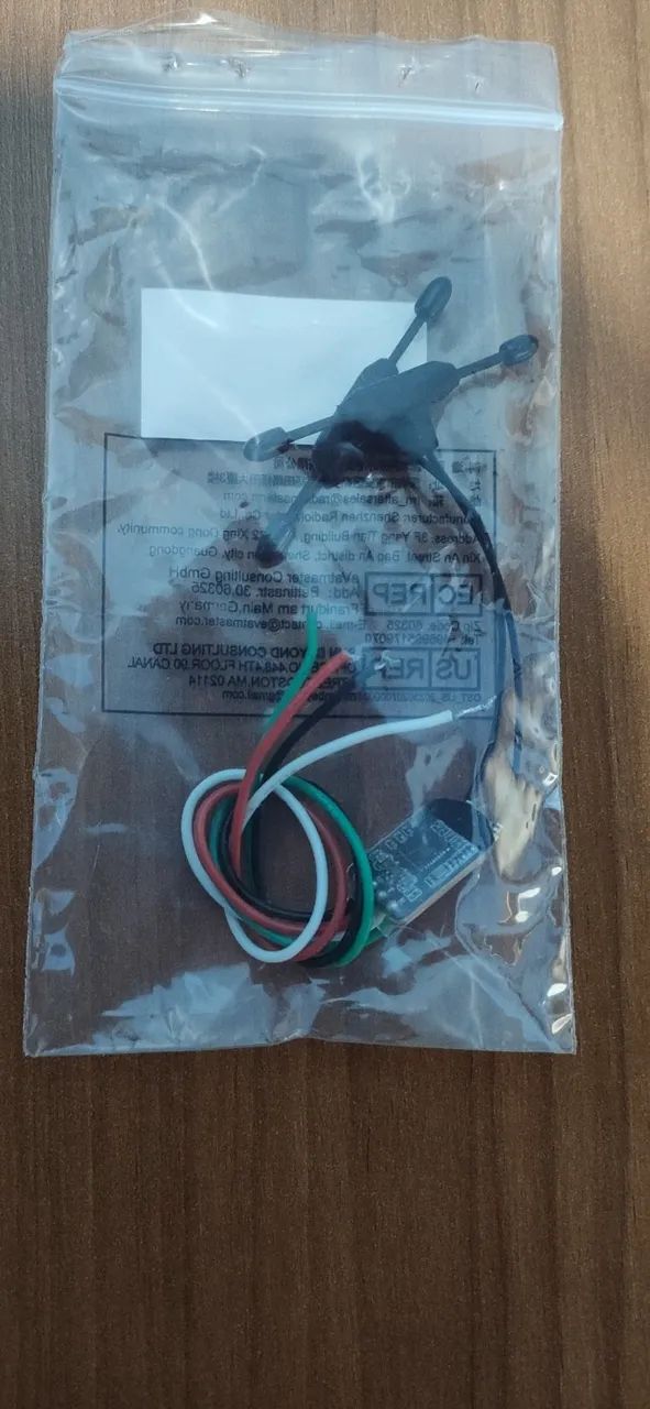 RadioMaster RP3 Diversity ExpressLRS ELRS 2.4GHZ Antena Dupla.