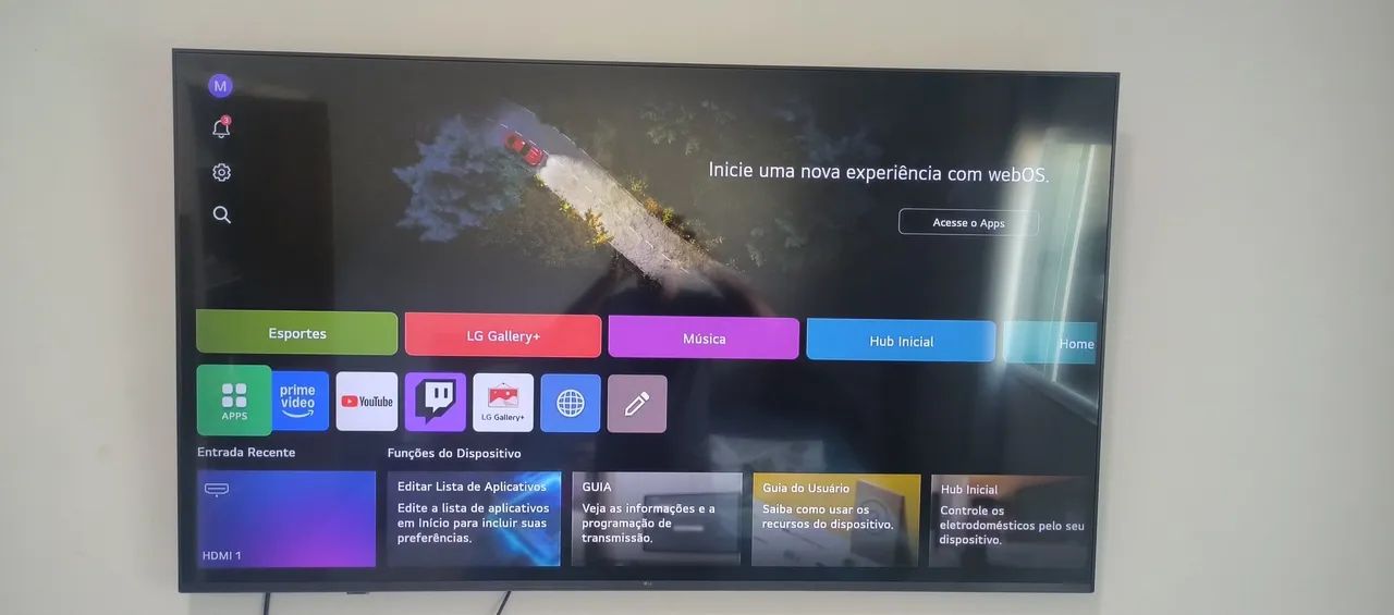 TV LG Smart 65? - Modelo 65UA8550PSA - webOS - Foto 4