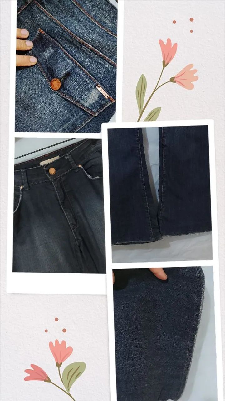 Calça jeans feminina tam 44 Bobstore  - Foto 5