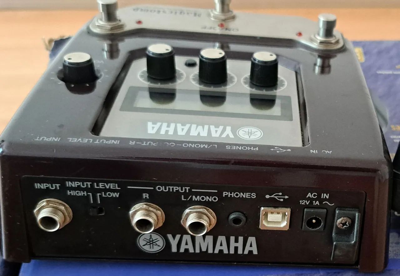 Pedal Efeitos Yamaha Magicstomp Guitar Magic Stomp Spx 90 Reverb