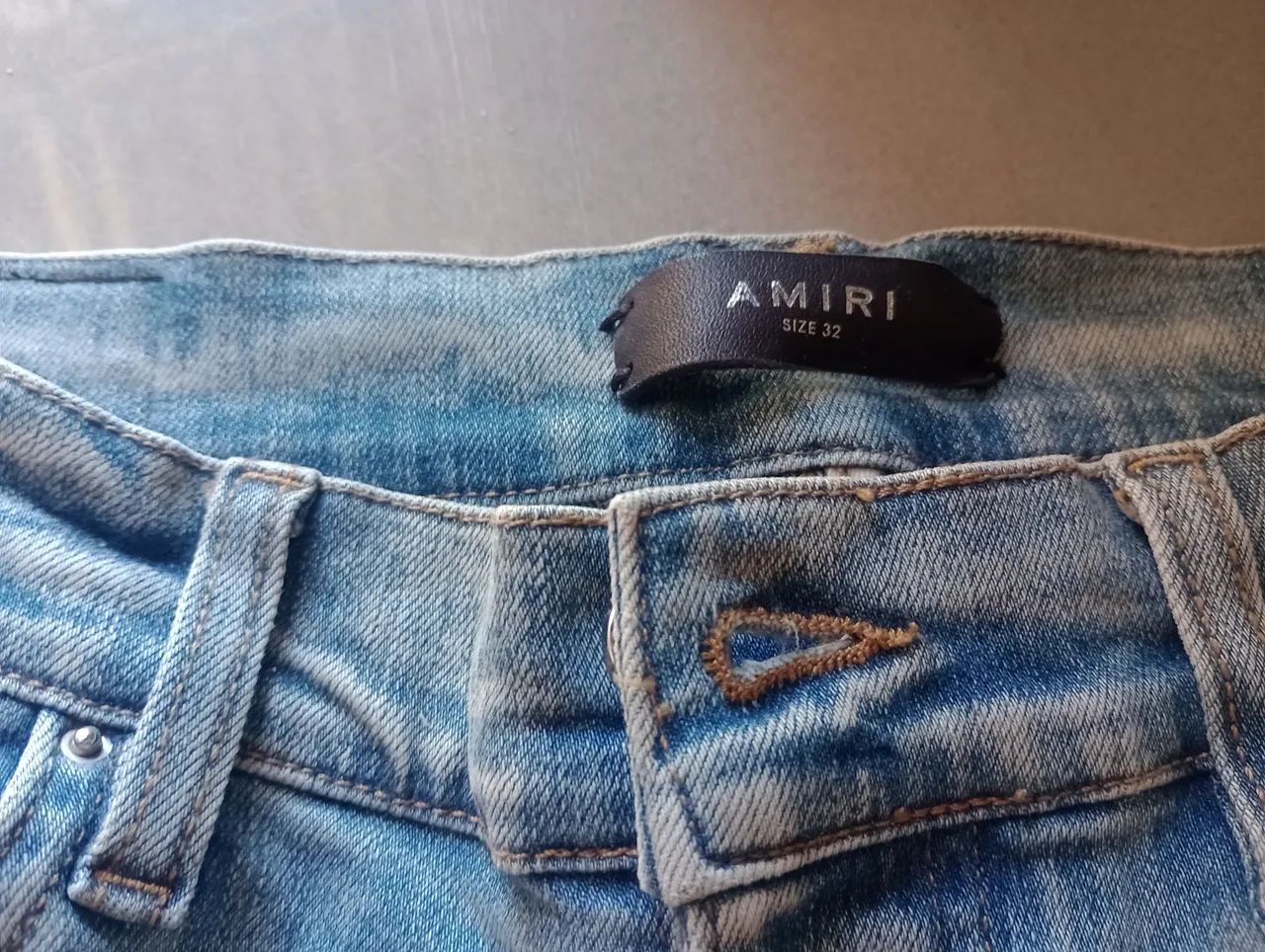 Calça Amiri original 40 a 42 - Foto 2