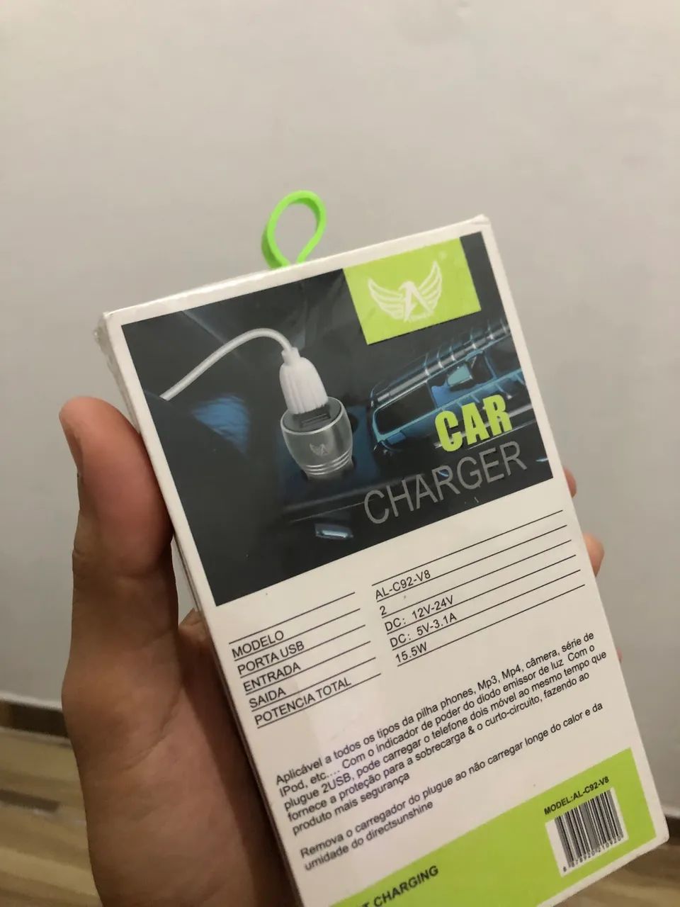 Adaptador pra carregar celular no carro  - Foto 4