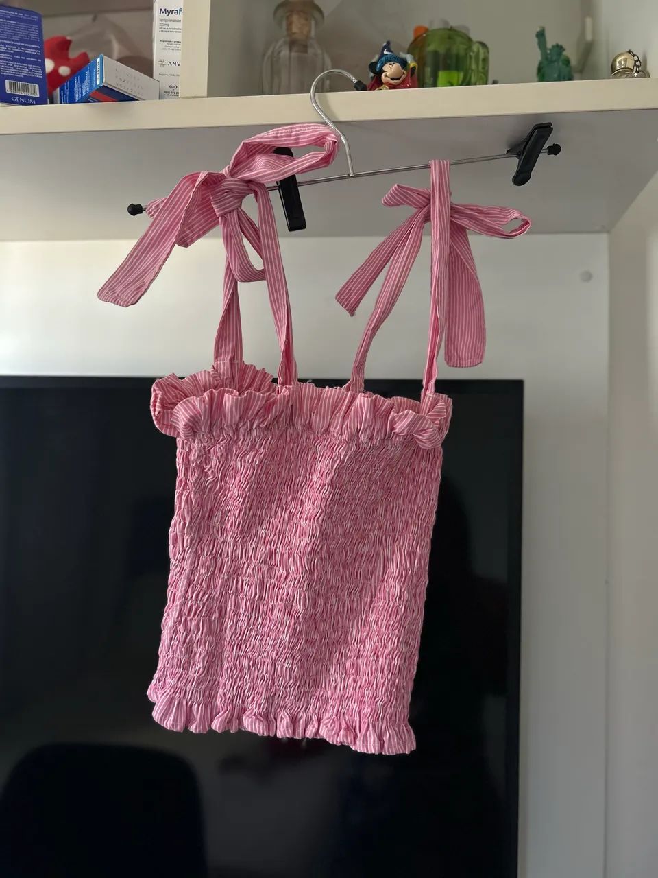 Blusa rosa de lastex  - Foto 3