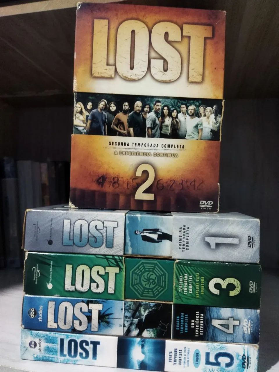 Box Lost 1 a 5 Temporada Edição de Colecionador digipack - CDs