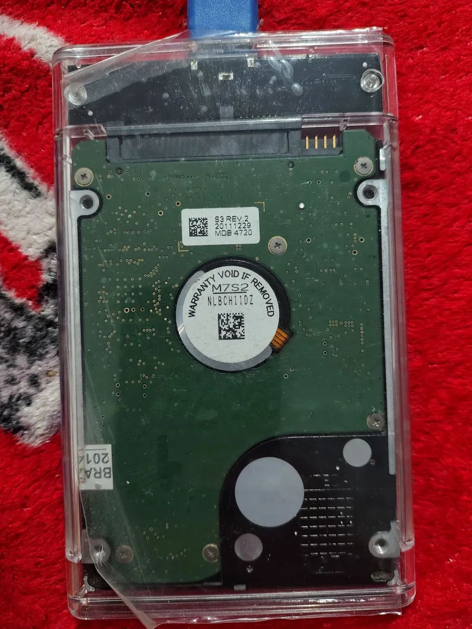 Hd notebook 640 gigas . Funcionando perfeitamente já vai com adaptador. Valor 250 reais. - Foto 4