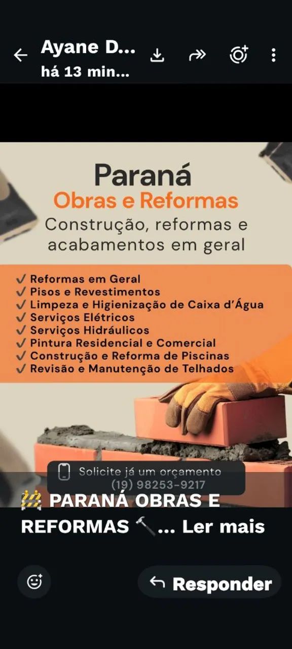 Reforma de construção especialista em piso e revestimento 
