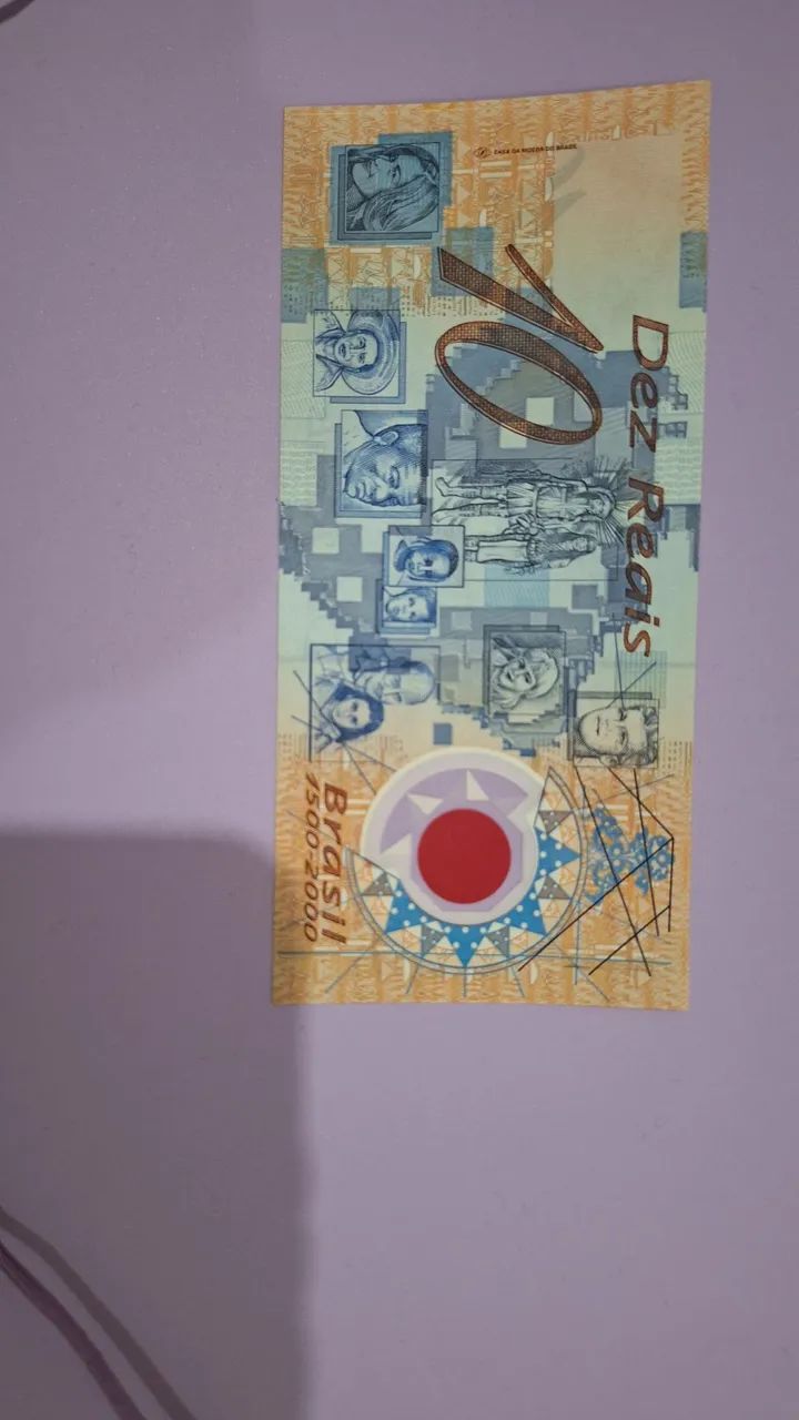 NOTA 10,00 REAIS PLÁSTICO421229943943997442