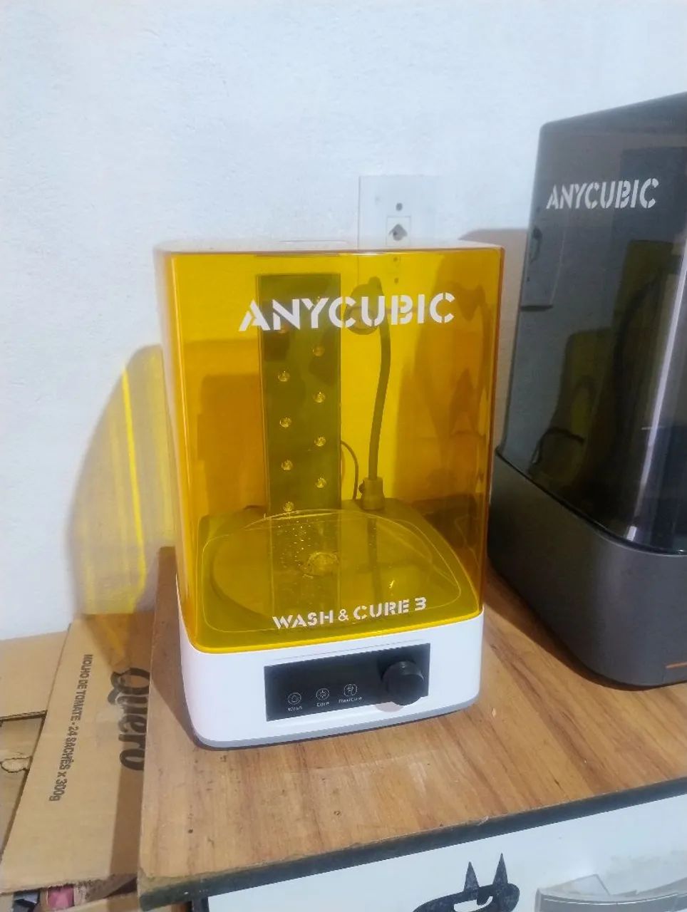 Impressora 3d Anycubic Photon Mono 4+Lavar e Cura Anycubic  - Foto 2