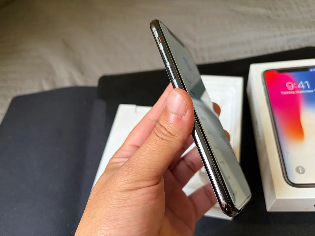 iPhone X 256GB Preto *Bateria 100%* - Celulares e Smartphones