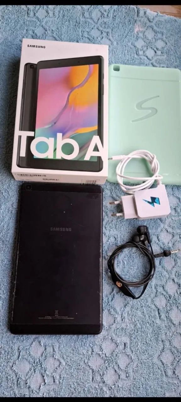 Vende-Se Tablet funciona chip 4G faz ligacao Vai na caixa Tablet Samsung tab A - Foto 2