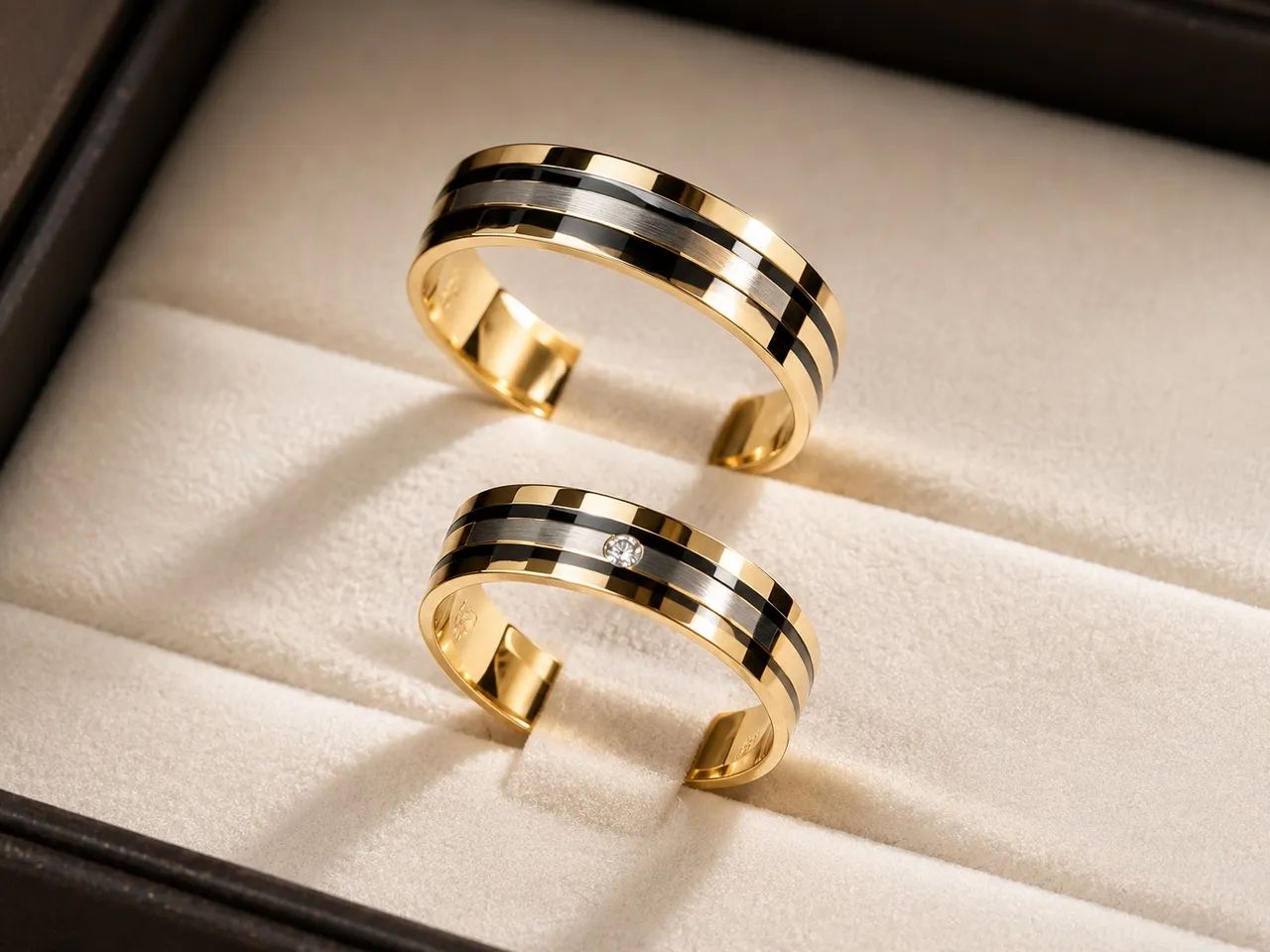 Par de Alianças em Ouro 18k 750