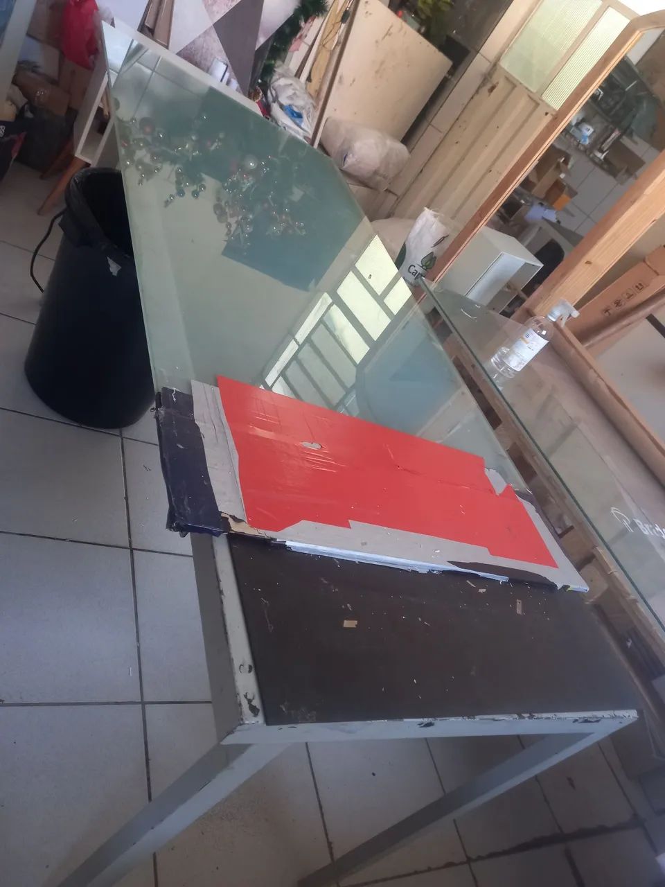 Bancada de trabalho em metalom  2 unidades