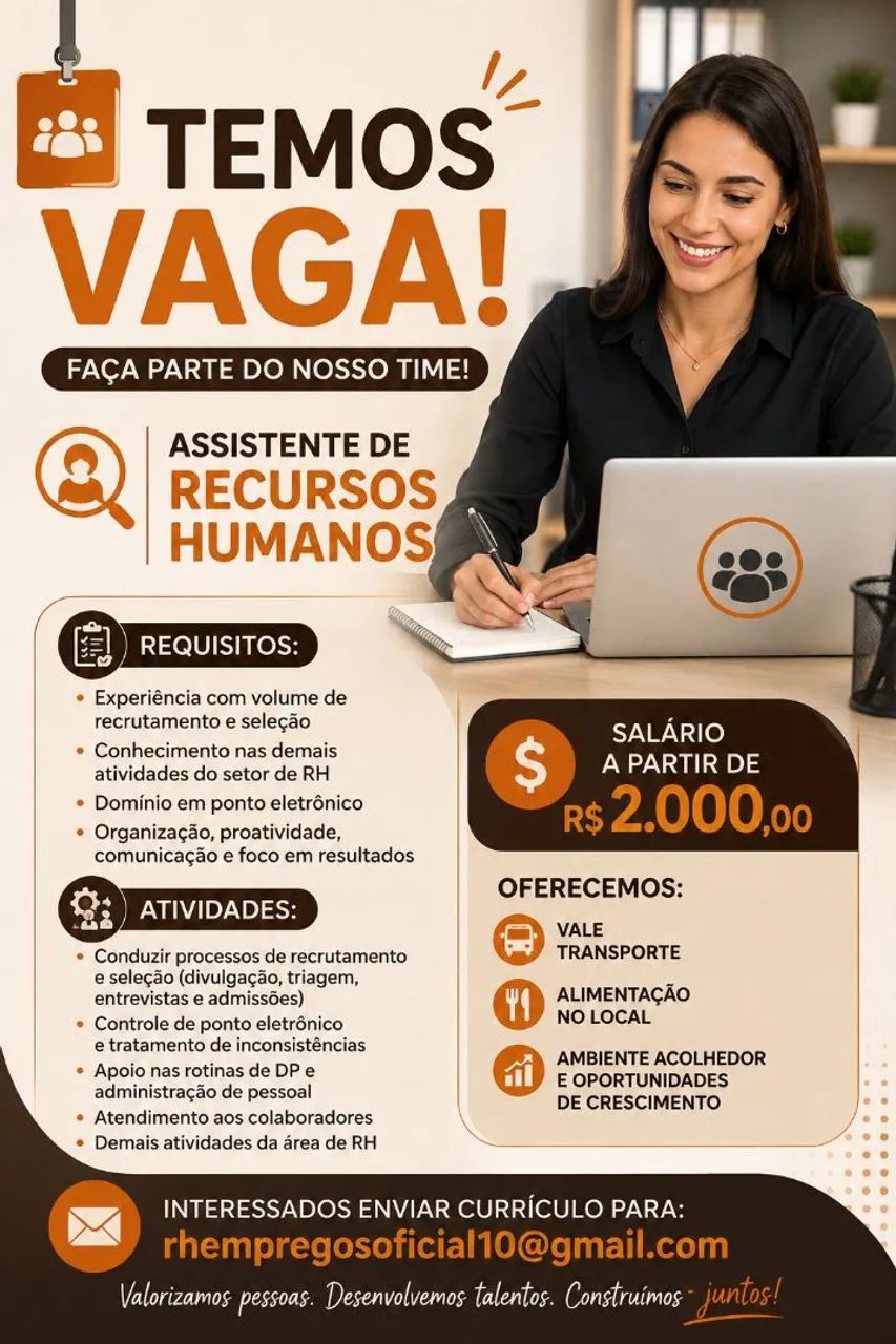 Assistente de rh