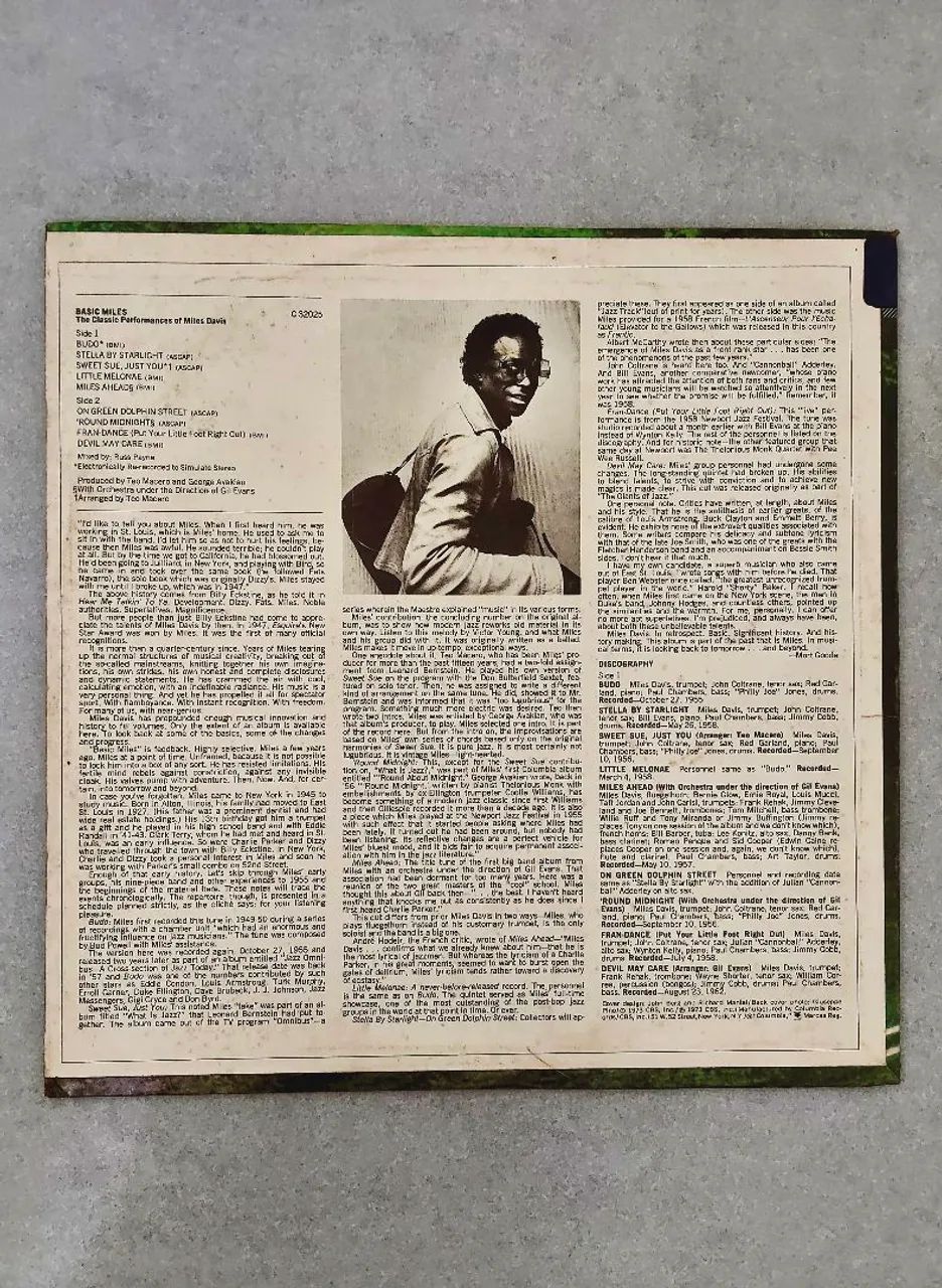 LP Basic Miles - Miles Davis (Vinil) - Foto 2