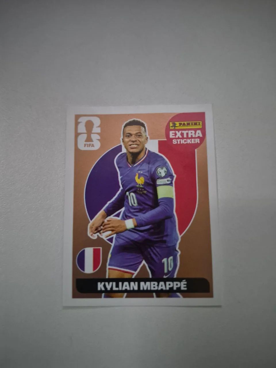 Figurinha do mbappe bronze