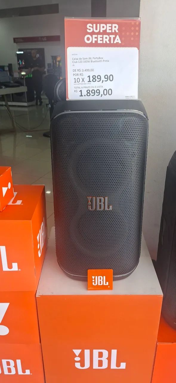 Caixa de som JBL Partybox 120