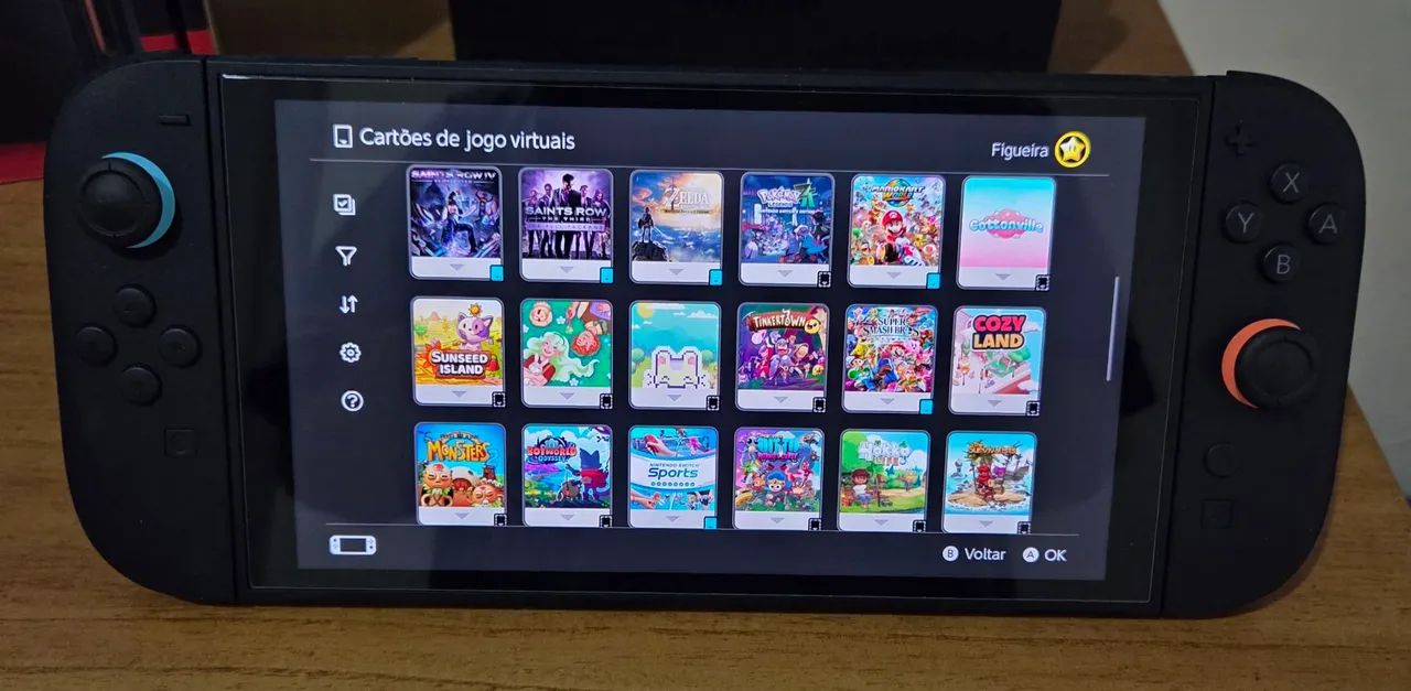 Nintendo Switch 2  com NF + 43 jogos !  - Foto 2
