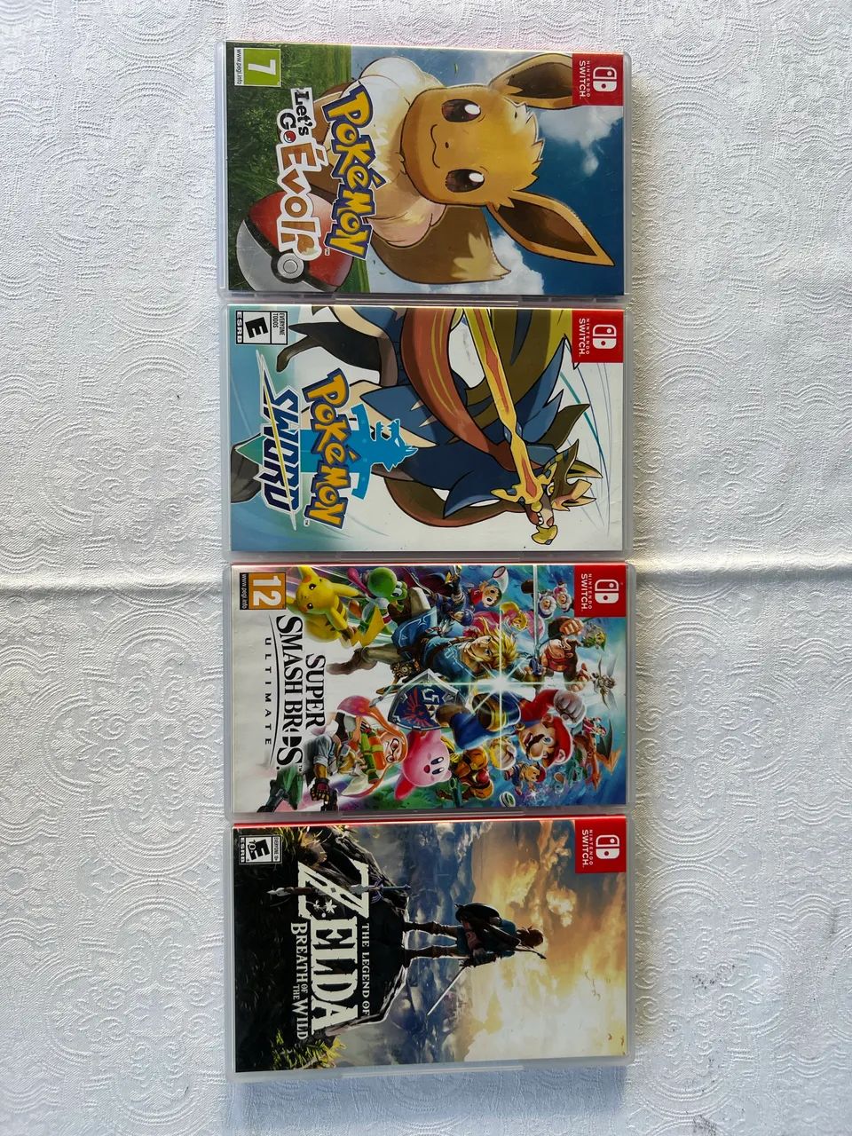 Kit com 4 Jogos Originais para Nintendo Switch - Com Caixa - Jogos