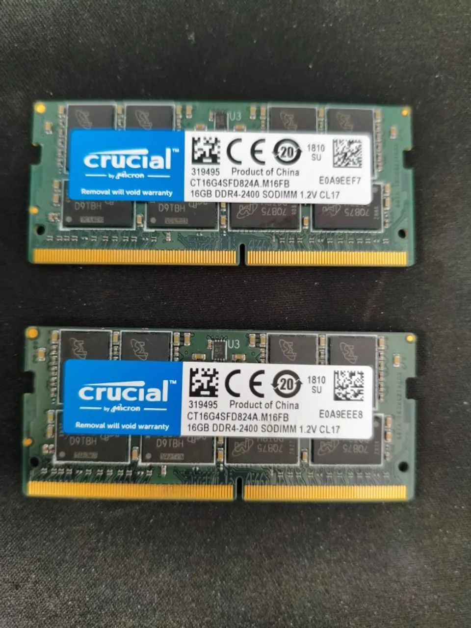 32gb RAM ddr4 notebook