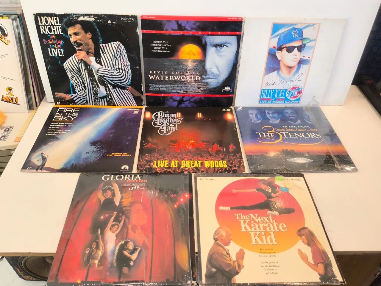 Laserdisc Lds Originais - Cinema E Shows Raros (Colecionador