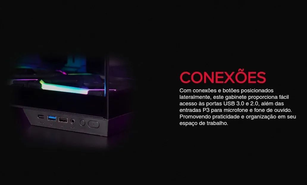 Gabinete Wideload PRO | Redragon | NOVO!!! - Foto 3