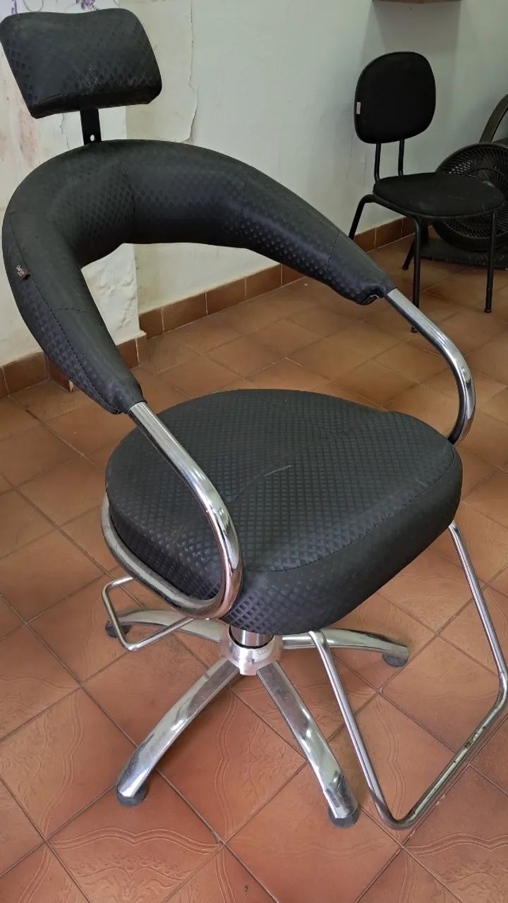 Cadeira de cabeleireira hidráulica 